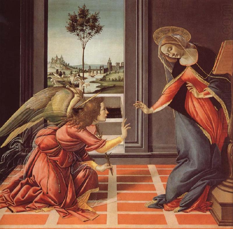 Sandro Botticelli The Annunciation china oil painting image